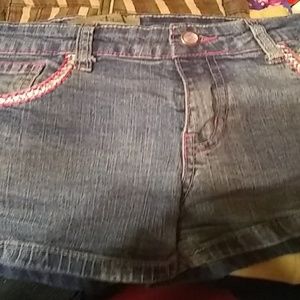 Cute blue and pink shorts